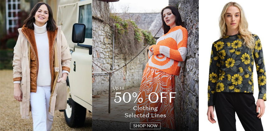Kilkenny Design - Up to 50% off Clothing Selected Lines