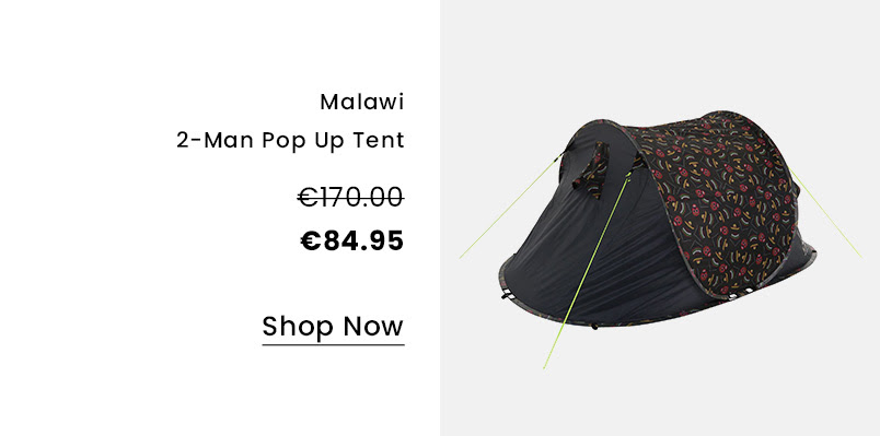 Malawi 2-man pop up tent by regatta