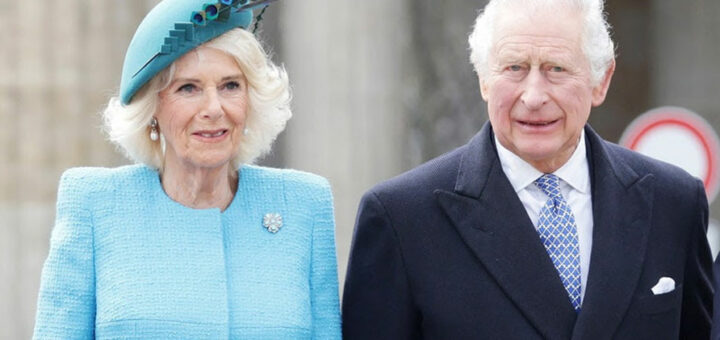 Royal Watch King Charles and Queen Consort Camilla Head to Germany 1ac