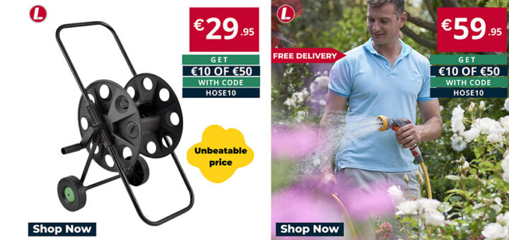 Lenehans Get E10 off E50 spend on Garden Watering Products 3ds