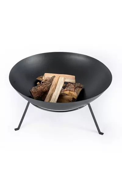 Metal Fire Bowl with Stand
