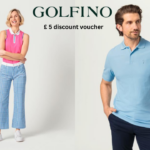 Use This £5 Voucher Valid On The Entire GOLFINO New Collection