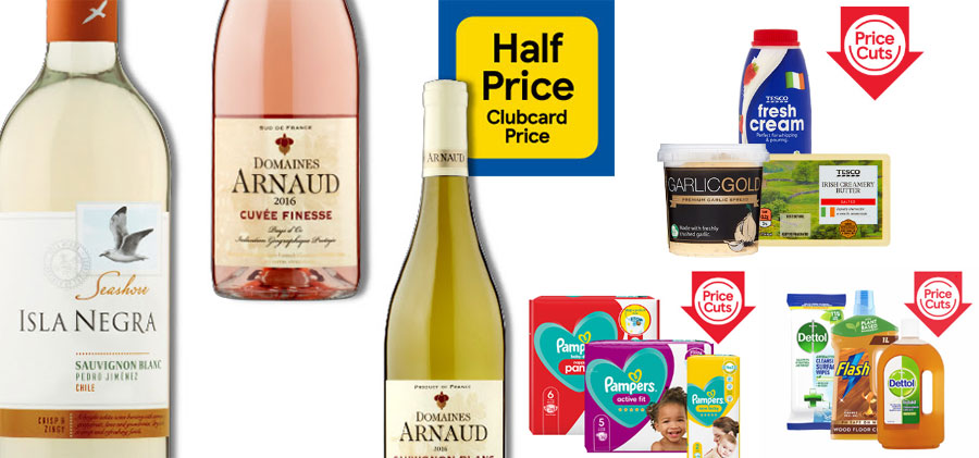Tesco Ireland - Top-up on your favourite tipples with these Half Price deals