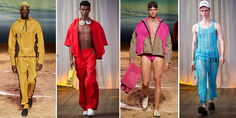 London Fashion Week Spring/Summer 2024 Menswear. It’s All About Color.