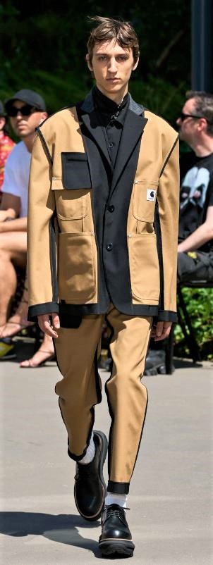 Paris mens 24 Sacai carhart suit (2) cropped.JPG
