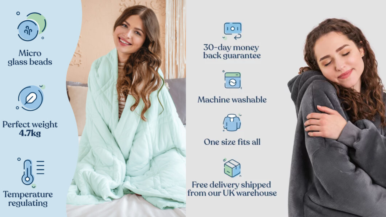 Exciting News! Irresistible Bundle Pricing for Kuddly Cooling Weighted Blankets & Hoodies
