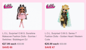 Smyths Toys Celebrate 7.07 Day with 3 for 2 on selected L.O.L. Surprise 3b