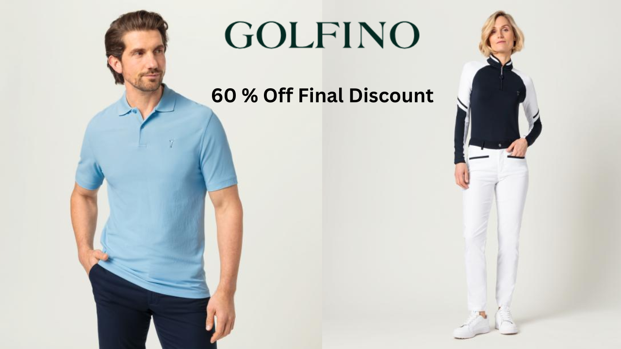 60 % off with The Final Sale on Golf Clothing - GOLFINO