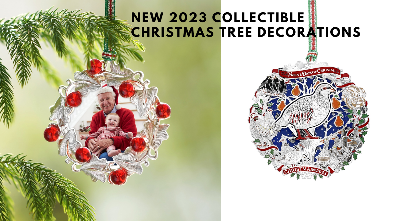 2023 Newbridge Silverware Collectible Christmas Tree Decorations