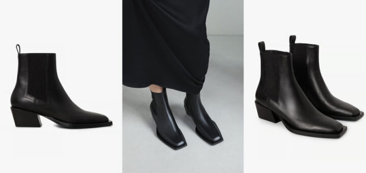 House of Dagmar New Launch The Square Toe Chelsea Boots 2e