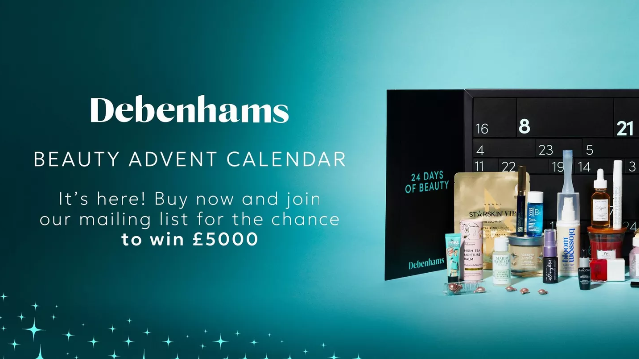 Presenting The Debenhams Beauty Calendar!"