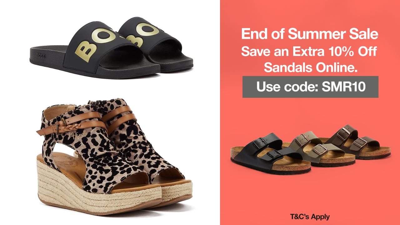 Summer Sandals Sale at Tower London - Up to 10% Off