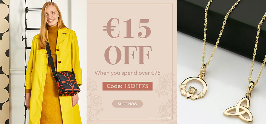Kilkenny Design - Now everyone's back to school, a €15 off treat for you