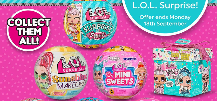 Smyths Toys - Buy One Get One FREE on selected L.O.L. Surprise!