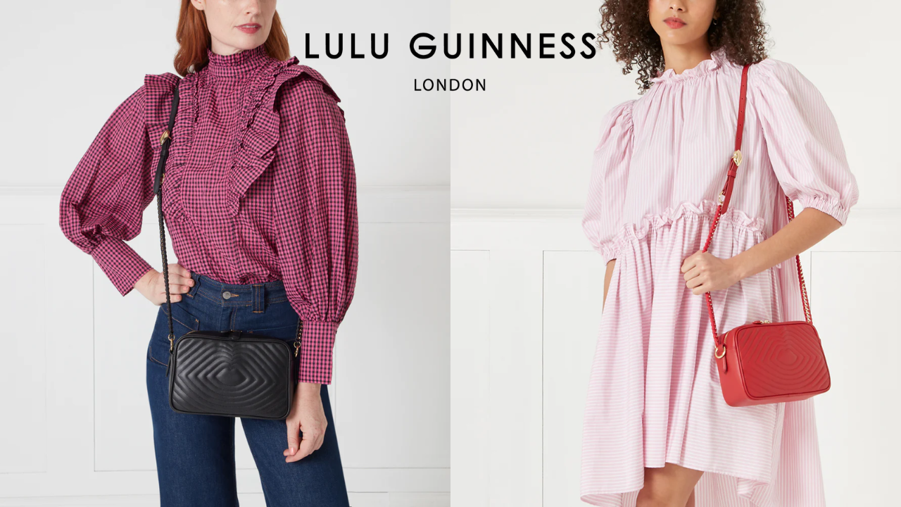 Buy Lulu Guinness Handbags/lulu Guinness Purses/lulu Guinness Bags/designer  Handbags/black Handbags/paperdoll Handbags/mint CONDITION Online in India -  Etsy