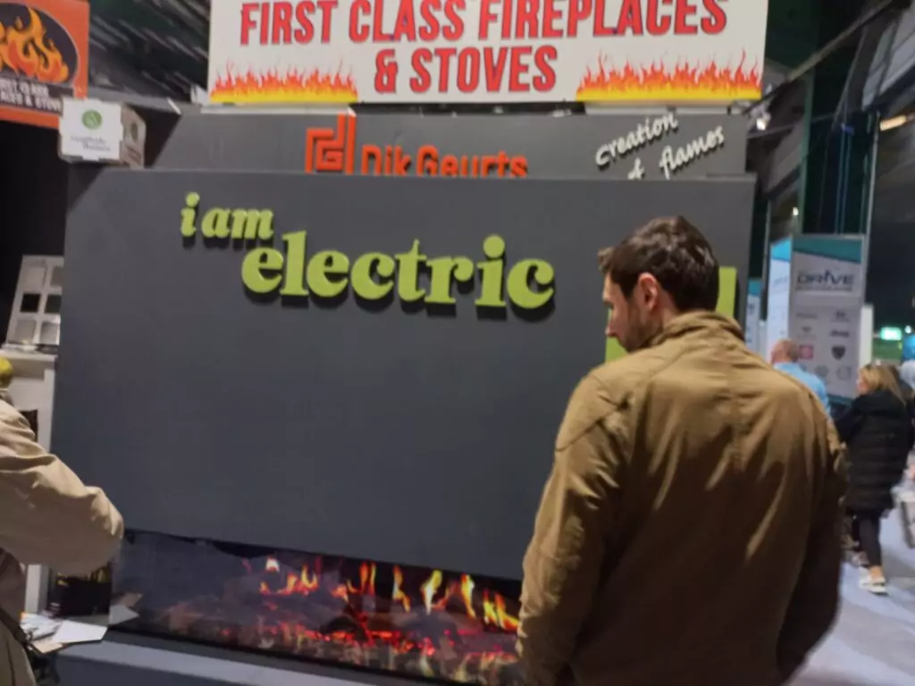 The Ultimate Home Improvement Event for 2023 - Ideal Homes Expo Dublin Ireland 4 electric fireplace with sound and elective stoves
