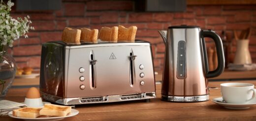 a toaster with toast on top of it description aut