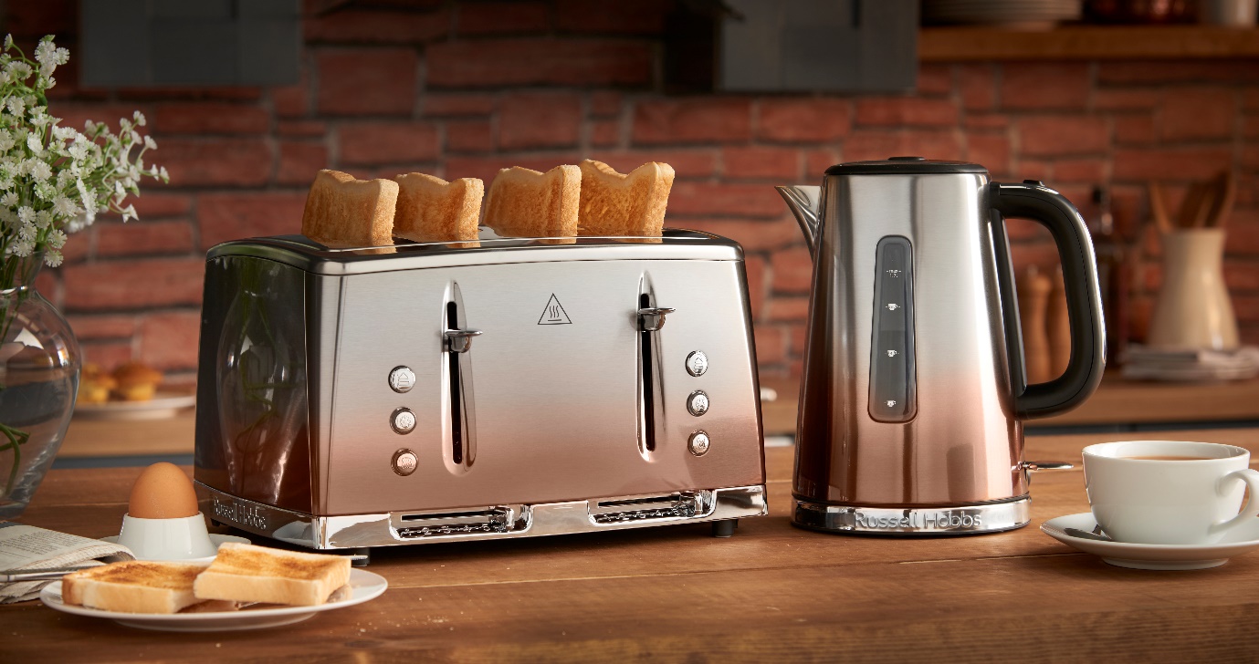 Russell Hobbs’s Timeless Eclipse Copper Kettle and Toaster