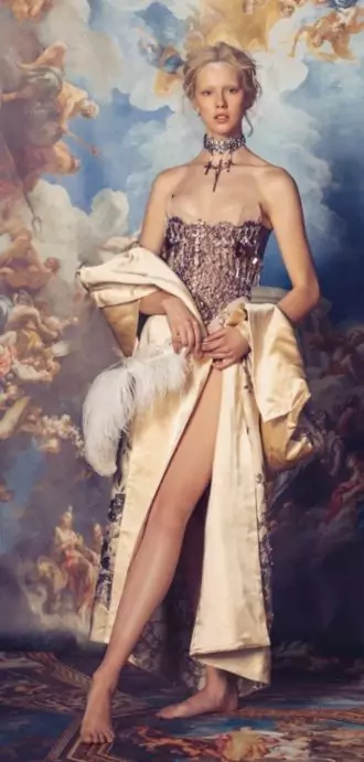 New York Bridal Week Spring/Summer 2024, Say “I do” to the Hottest Bridal Trends 27 Bridal sp24 KK corset w wrap.JPG