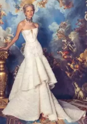 New York Bridal Week Spring/Summer 2024, Say “I do” to the Hottest Bridal Trends 24 Bridal sp24 KK tiered cropped.JPG