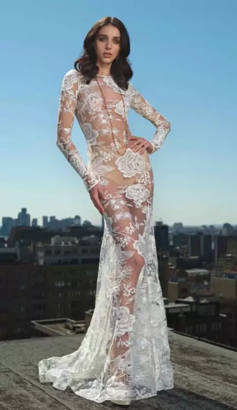 New York Bridal Week Spring/Summer 2024, Say “I do” to the Hottest Bridal Trends 40 Bridal sp24 NK sheer gown.JPG
