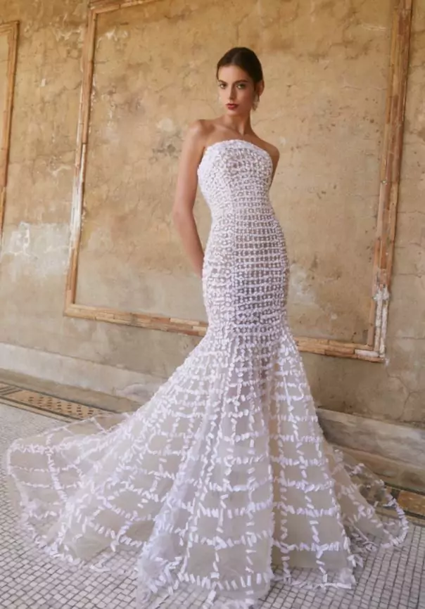 New York Bridal Week Spring/Summer 2024, Say “I do” to the Hottest Bridal Trends 5 Bridal sp24 OR windowpane.JPG