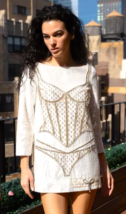 New York Bridal Week Spring/Summer 2024, Say “I do” to the Hottest Bridal Trends 13 Bridal sp24 printed lingerie t shirt.jpg