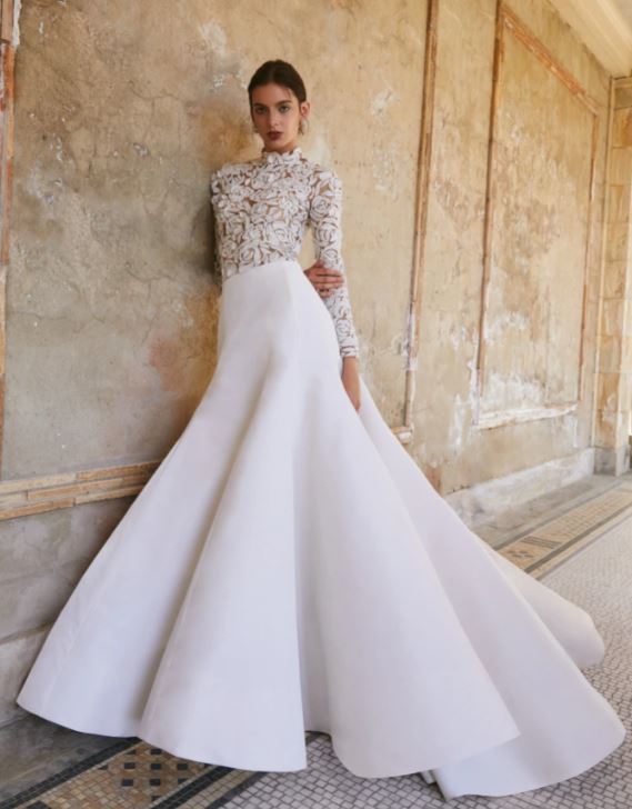 Bridals sp24 OR lace top solid skirt.JPG