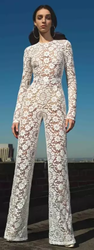 New York Bridal Week Spring/Summer 2024, Say “I do” to the Hottest Bridal Trends 39 Bridalsp24 NK lace jumpsuit.JPG