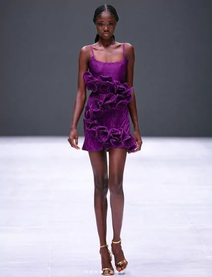 HEINEKEN LAGOS FASHION WEEK SS 2024: <br>Jewel-like Pops of Colour and Tactile Adornments added Sizzling Lustre to the Tropical Tapestry that was Lagos Fashion Week. 18 word image 105077 18