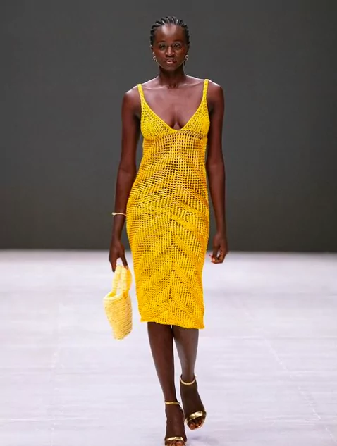 HEINEKEN LAGOS FASHION WEEK SS 2024: <br>Jewel-like Pops of Colour and Tactile Adornments added Sizzling Lustre to the Tropical Tapestry that was Lagos Fashion Week. 32 word image 105077 32
