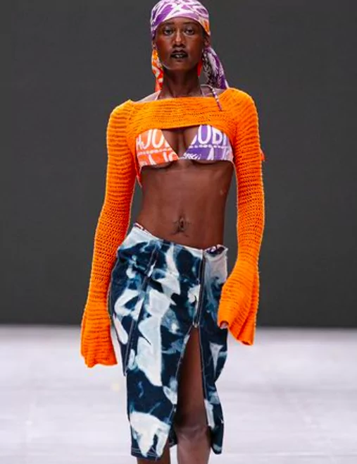 HEINEKEN LAGOS FASHION WEEK SS 2024: <br>Jewel-like Pops of Colour and Tactile Adornments added Sizzling Lustre to the Tropical Tapestry that was Lagos Fashion Week. 48 word image 105077 48