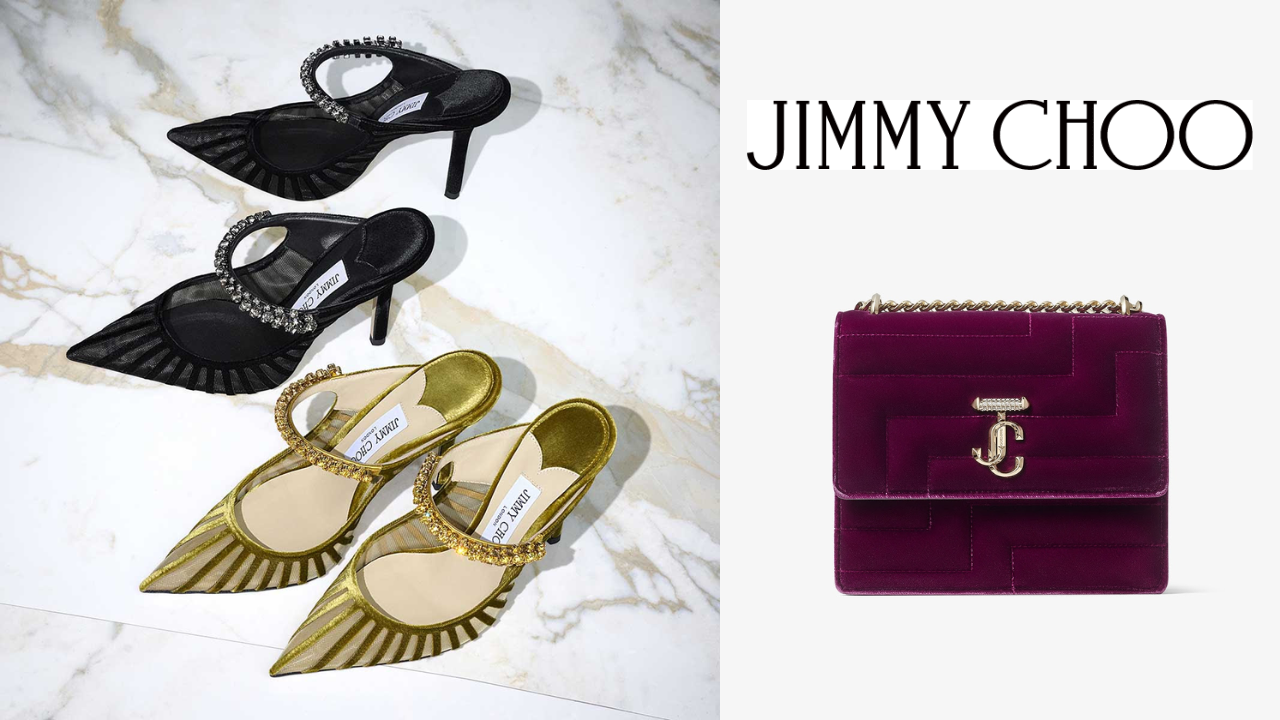 Jimmy Choo Velvet Collection: Shoes, Boots & Bags in Rich Elegance