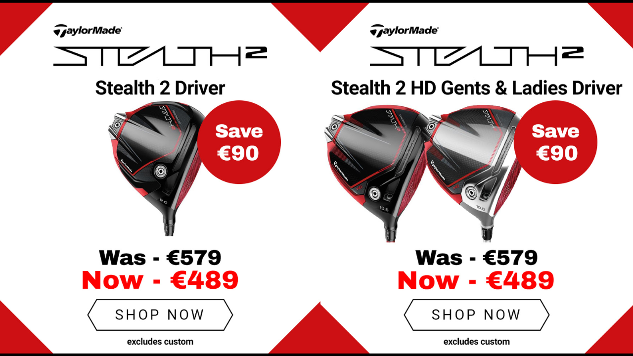 Mc Guirks Golf - Stealth 2 Woods Reduced🚨 Plus Time Left For Click & Collect🎁