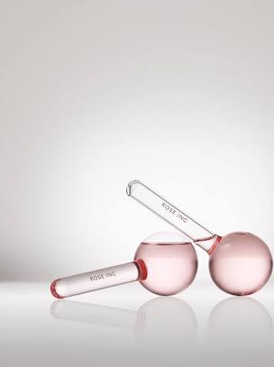 Cooling Spheres Facial Massager Duo | Reduce Skin Puffiness, Redness, & Undereye Circles | Pure & Sustainable | Rose Inc