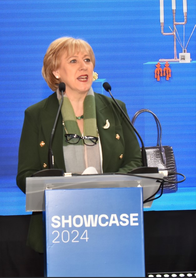 Minister of State Heather Humphreys TD officially opened Showcase Ireland 2024 at the RDS in Dublin