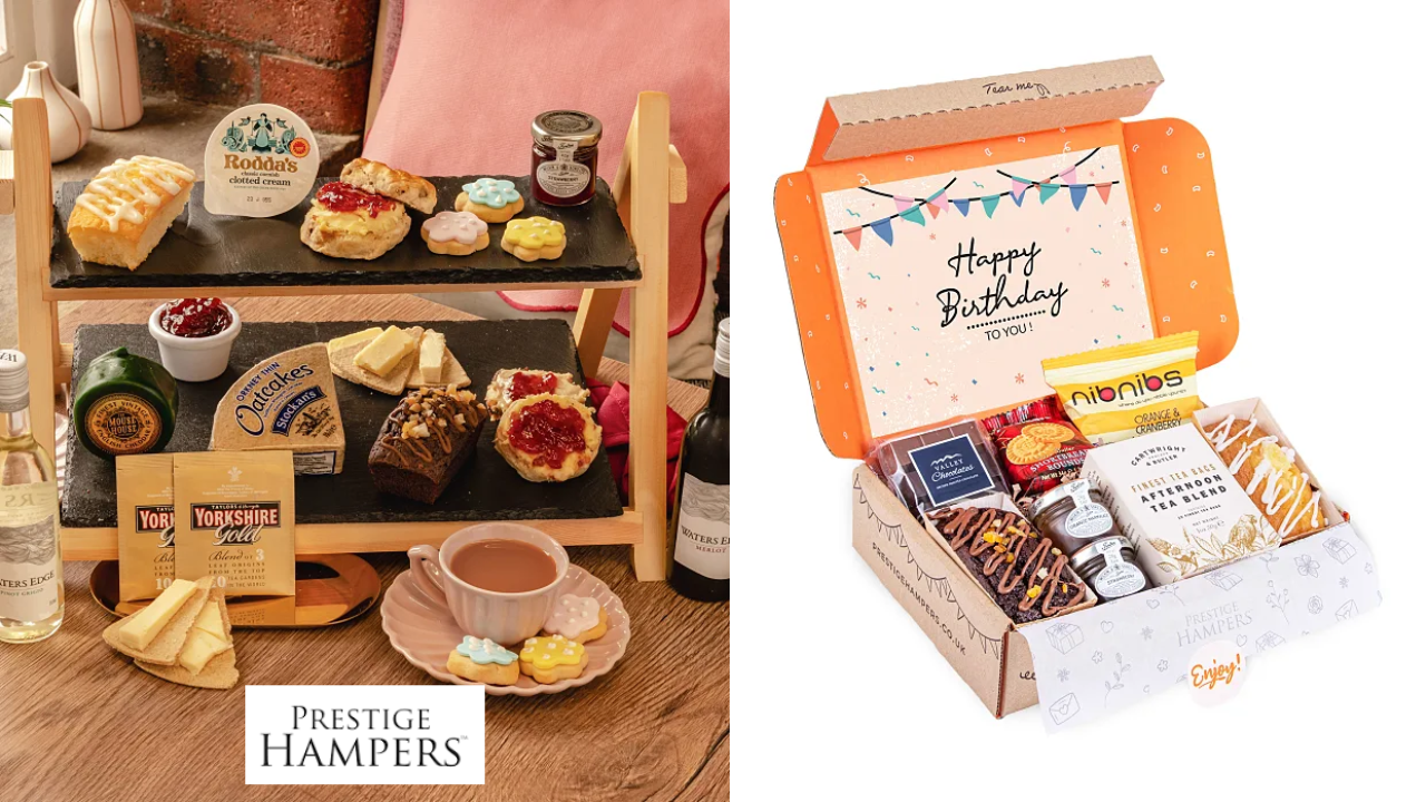 Have you tried the Prestige Hampers afternoon tea creations?