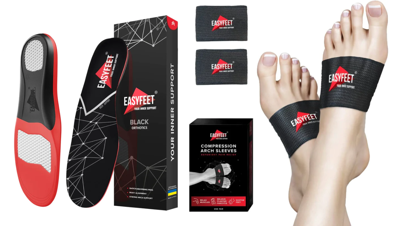 Discover Foot Bliss - EasyFeet Insoles Tailored for You