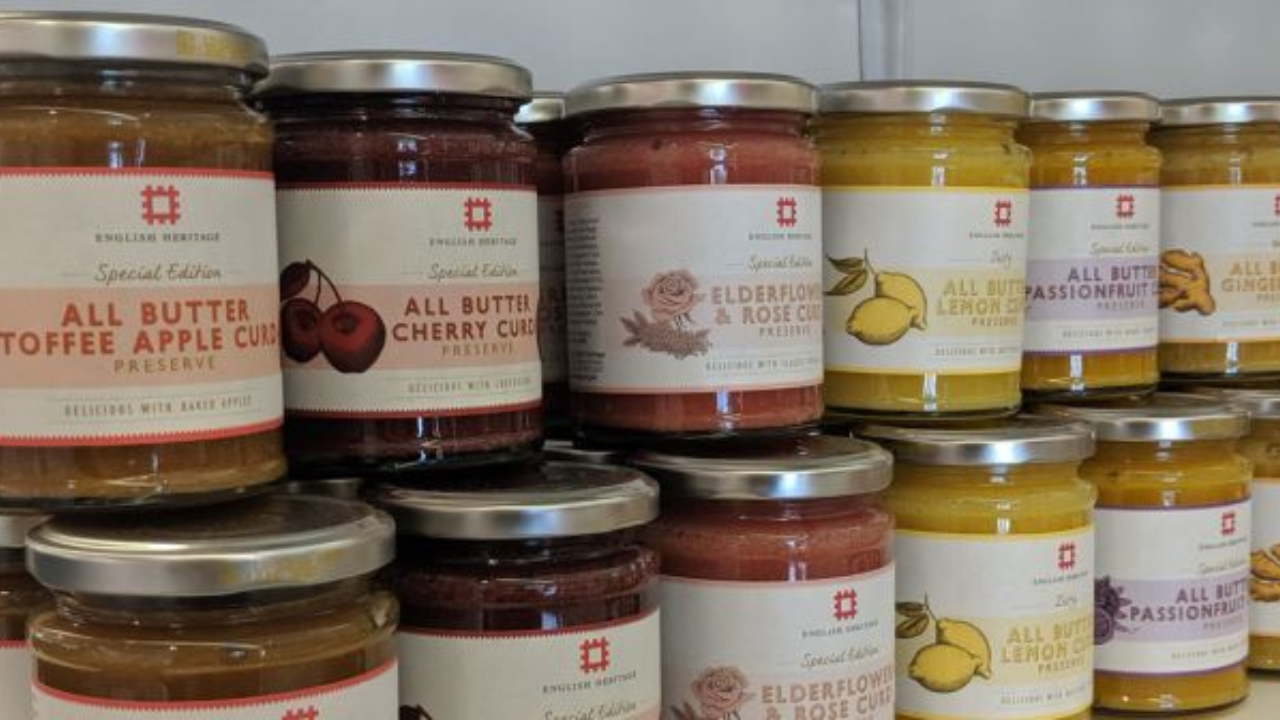 Luxury Curds & Preserves - Shop the English Heritage Collection Online