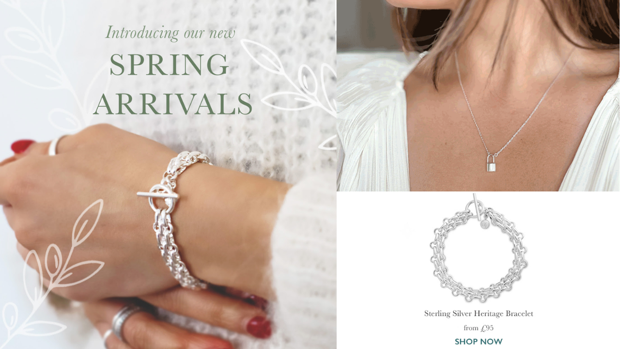 Spring Jewellery in Silver - Discover Hershey & Son's New Arrivals