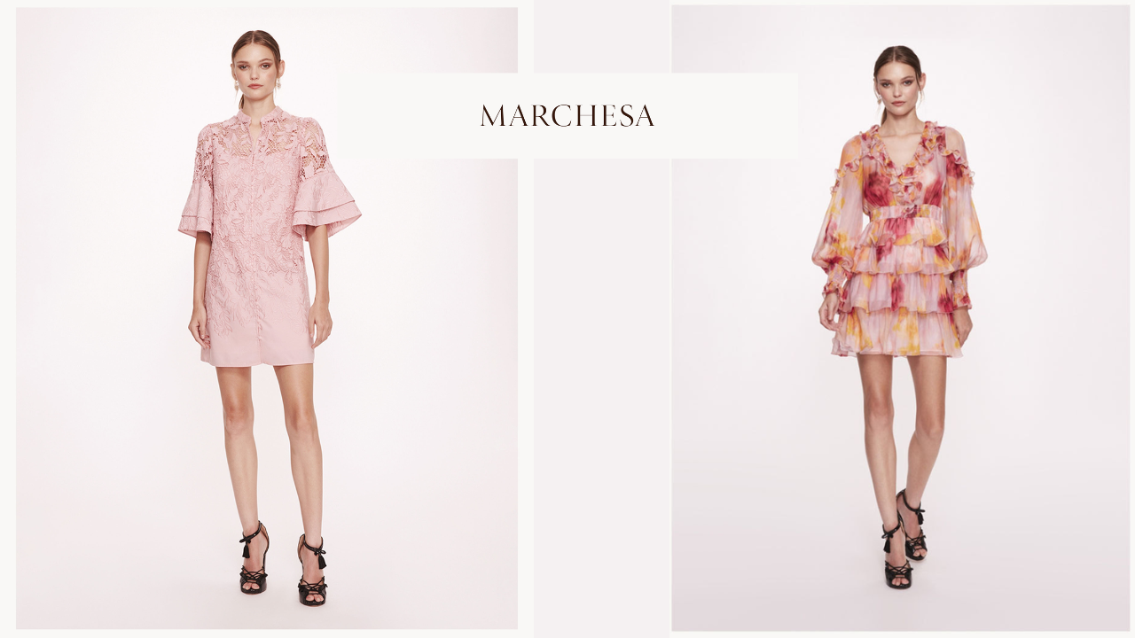 Shades of Pink by Marchesa