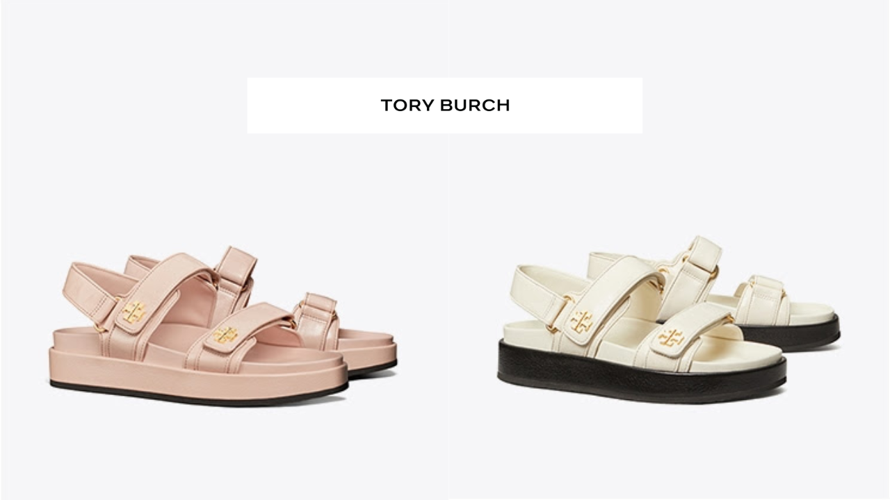Experience Comfort and Class with Kira Sport Sandals by Tory Burch