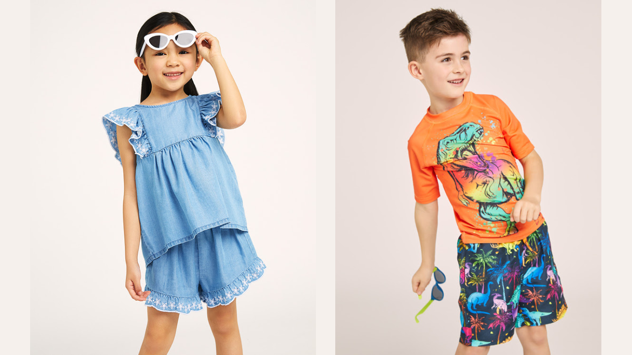 Smile! It’s Summer, Children's Clothes in Dunnes Stores