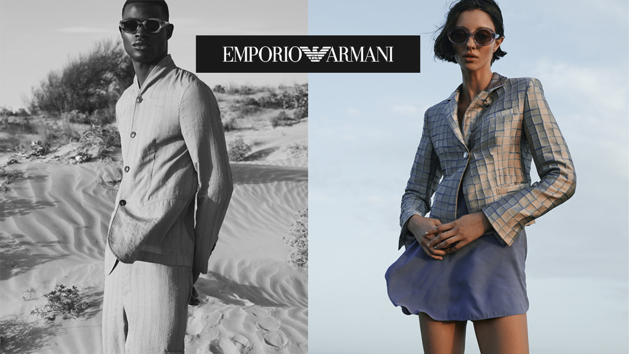 Emporio Armani's Latest Collection - New Arrivals Inspired by the Desert for Men and Women