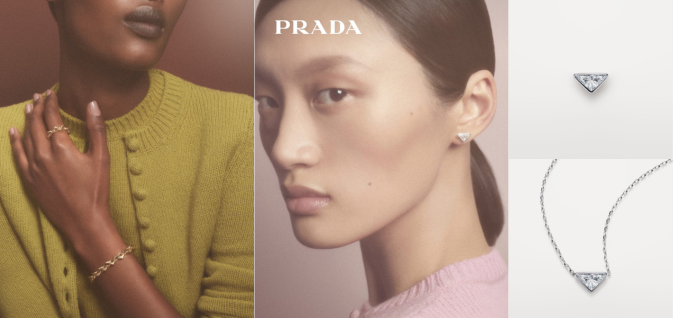 Prada Cut Diamonds - Iconic Triangle-Inspired Lab-Grown Gems