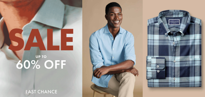 Up to 60% OFF Sitewide at Charles Tyrwhitt Shirts