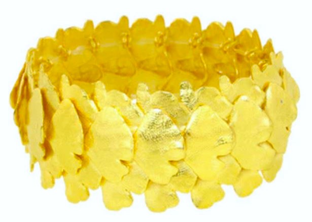 NYjewel 8=24 KM Ginko gold bracelet cropped.JPG