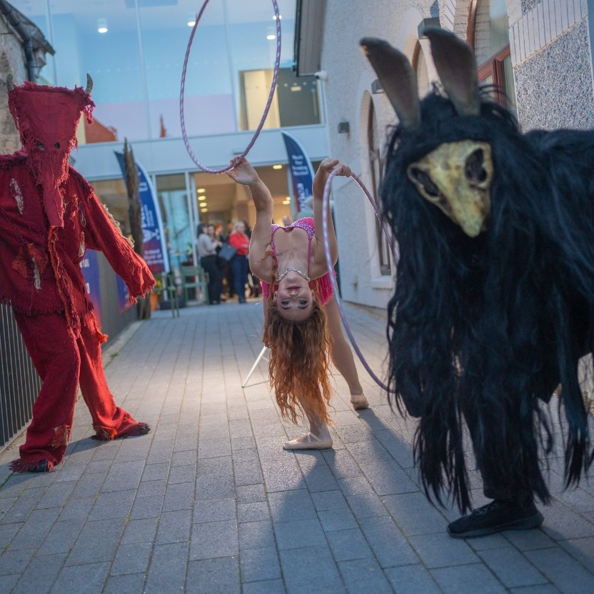 Look for otherworldly visitors in street processions in the Puca Festival hubs