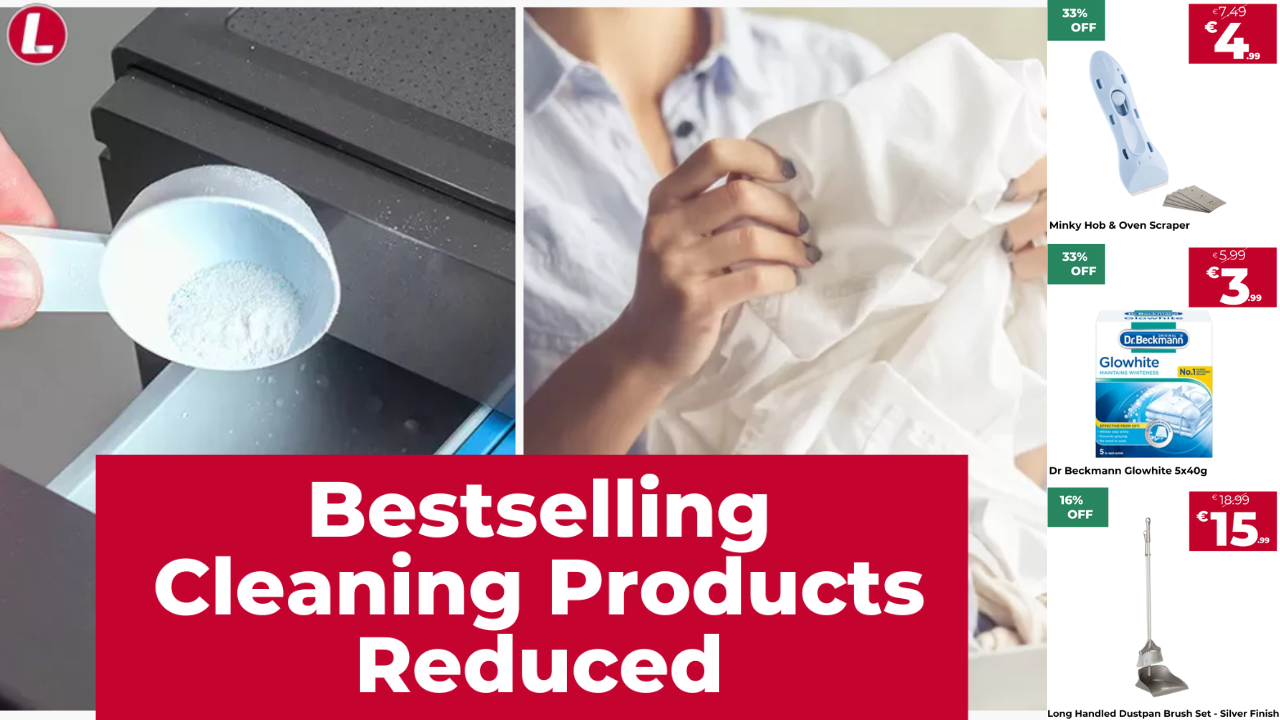 Bestselling Cleaning Products Reduced at Lenehans