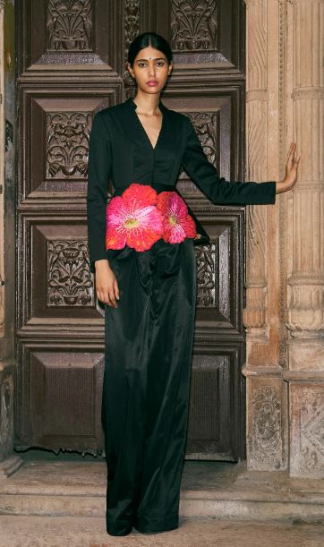 Paris 10-24 RM blk suit w rose.JPG